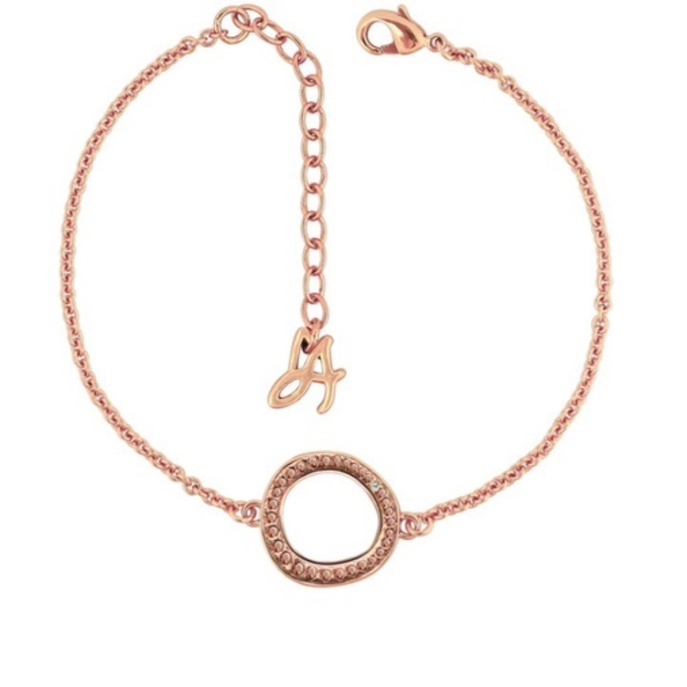 Adore Organic Circle Bracelet  Rose Gold HOST PICK